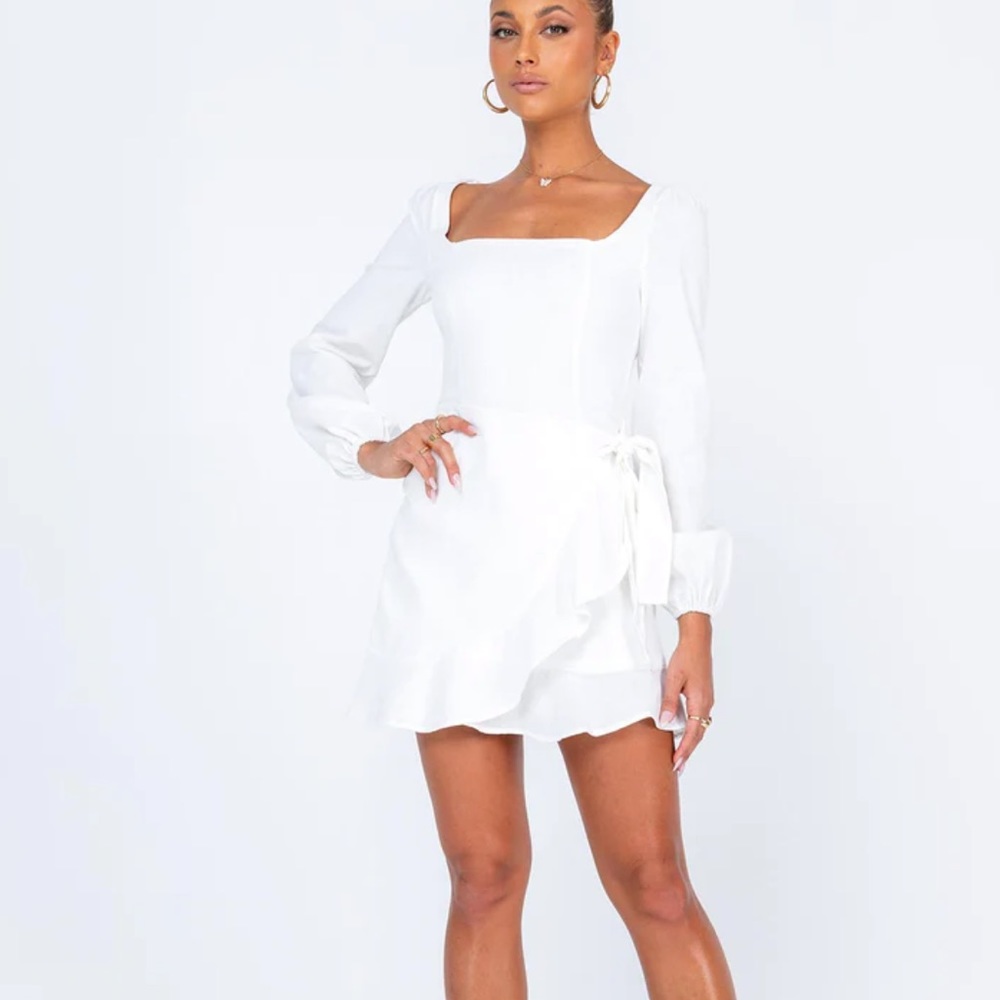Princess Polly The Villa White Summer Dress